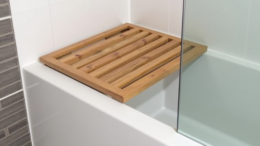 Teak vs. Vinyl Shower Seats: Making the Right Choice