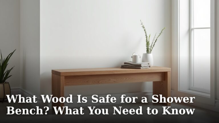 What Wood Is Safe for a Shower Bench? What You Need to Know