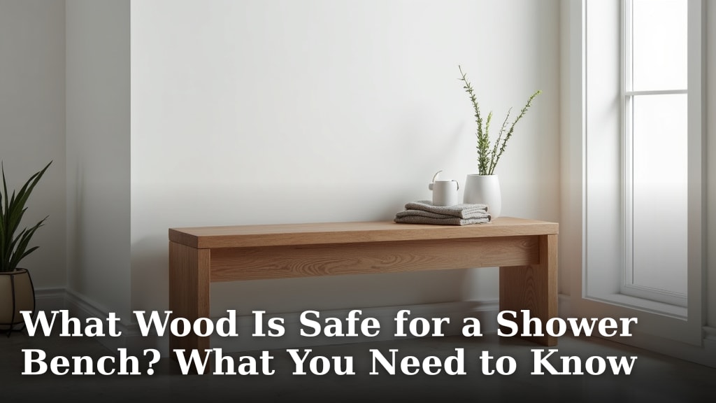 What Wood Is Safe for a Shower Bench? What You Need to Know