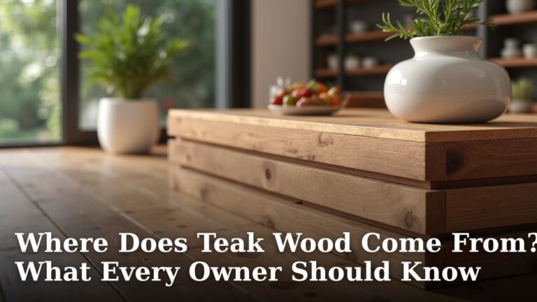Where Does Teak Wood Come From? What Every Owner Should Know